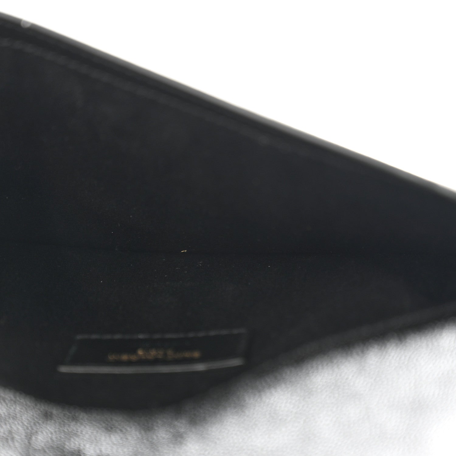 Saint Laurent Grain De Poudre Uptown Pouch Black 5 of 8