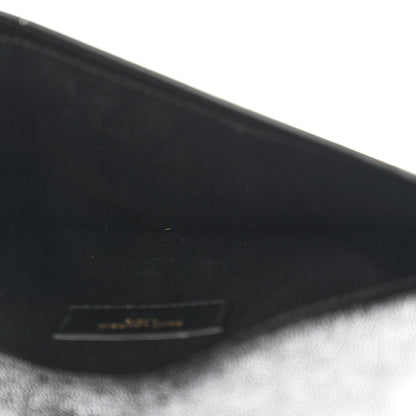Saint Laurent Grain De Poudre Uptown Pouch Black 5 of 8