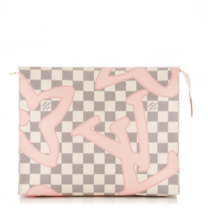 Louis Vuitton Damier Azur Tahitienne Toiletry Pouch 26 1 of 7