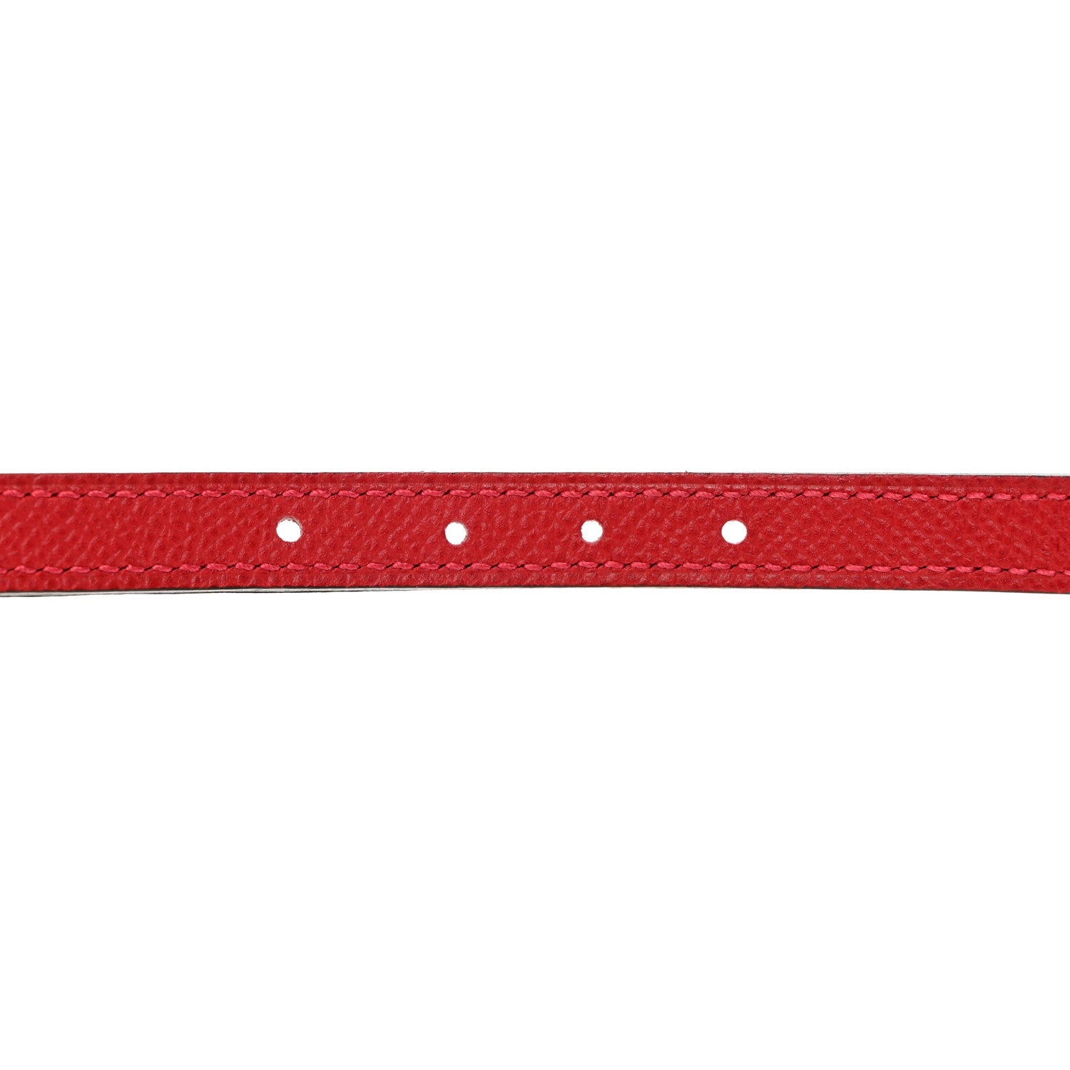Hermes Swift Epsom 13mm Belt Strap 85 Rouge H Rouge Casaque 7 of 9