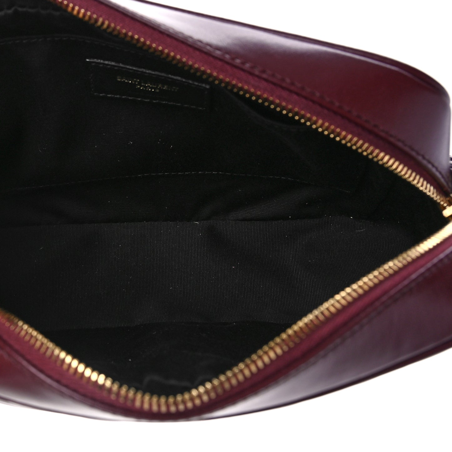 Calfskin Matelasse Monogram Lou Camera Bag Dark Legion Red