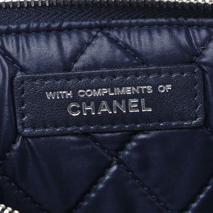 Chanel Caviar Quilted Small Pouch Navy 6 of 12