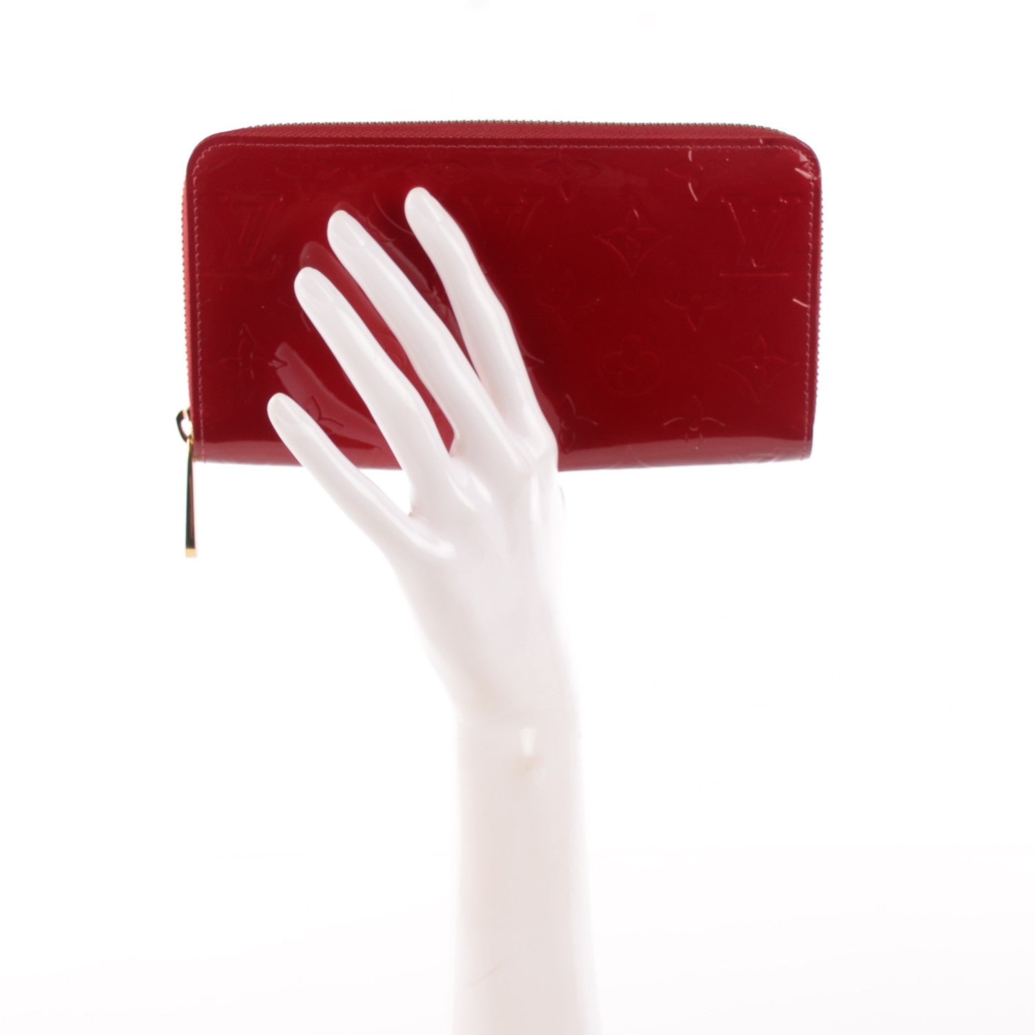 Louis Vuitton Vernis Zippy Wallet Pomme D'Amour 2 of 8
