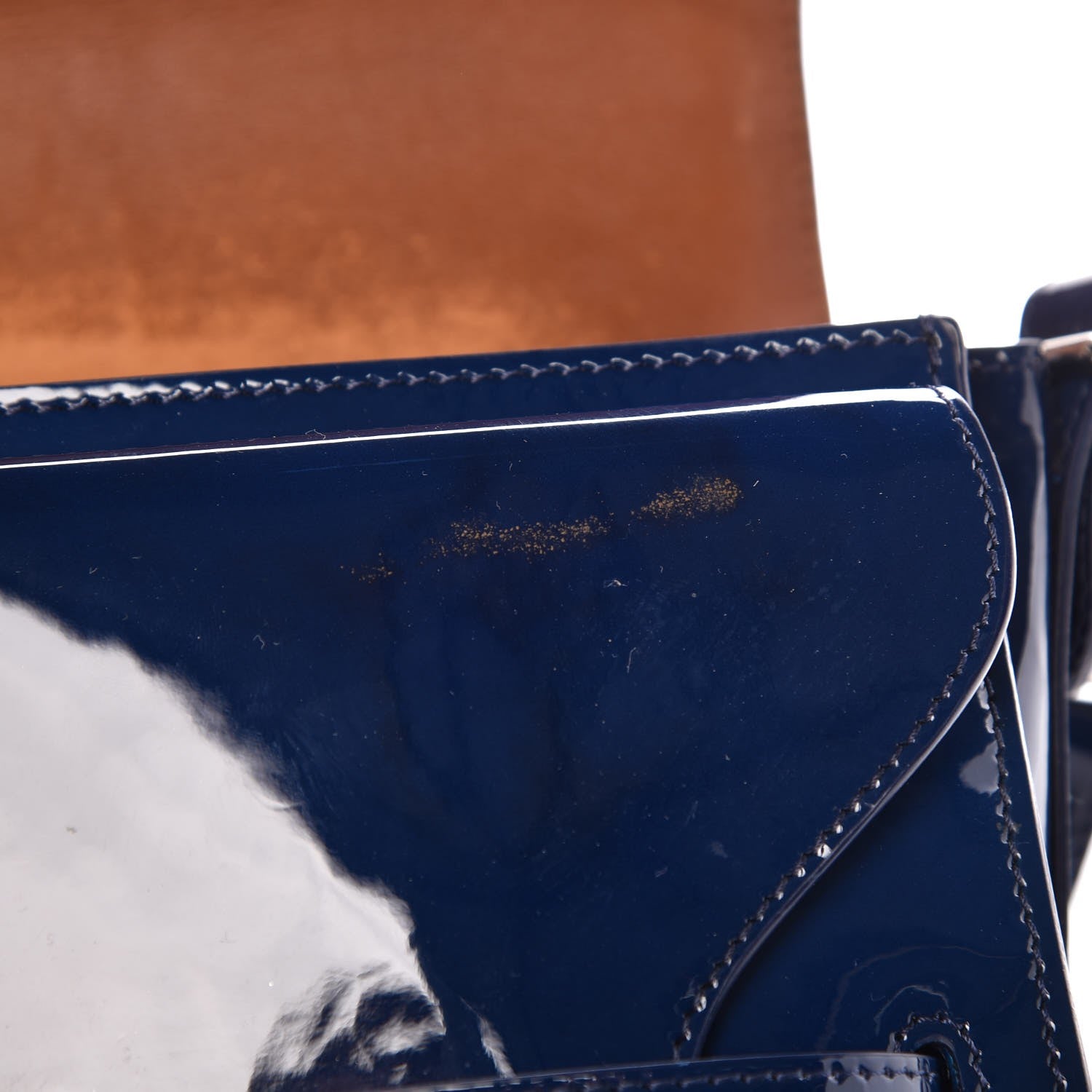 Proenza Schouler Patent PS11 Classic Shoulder Bag Cadet Blue 10 of 10
