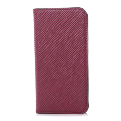 Louis Vuitton Epi iPhone X Folio Fuchsia 1 of 8