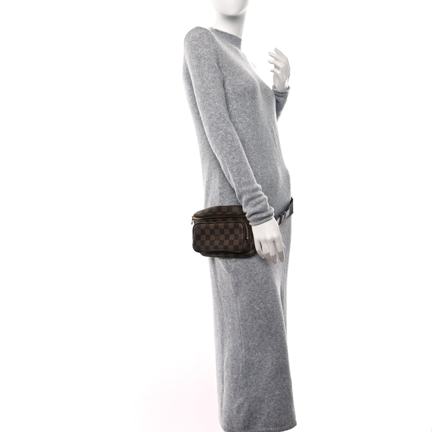 Louis Vuitton Damier Ebene Melville Bum Bag 3 of 8