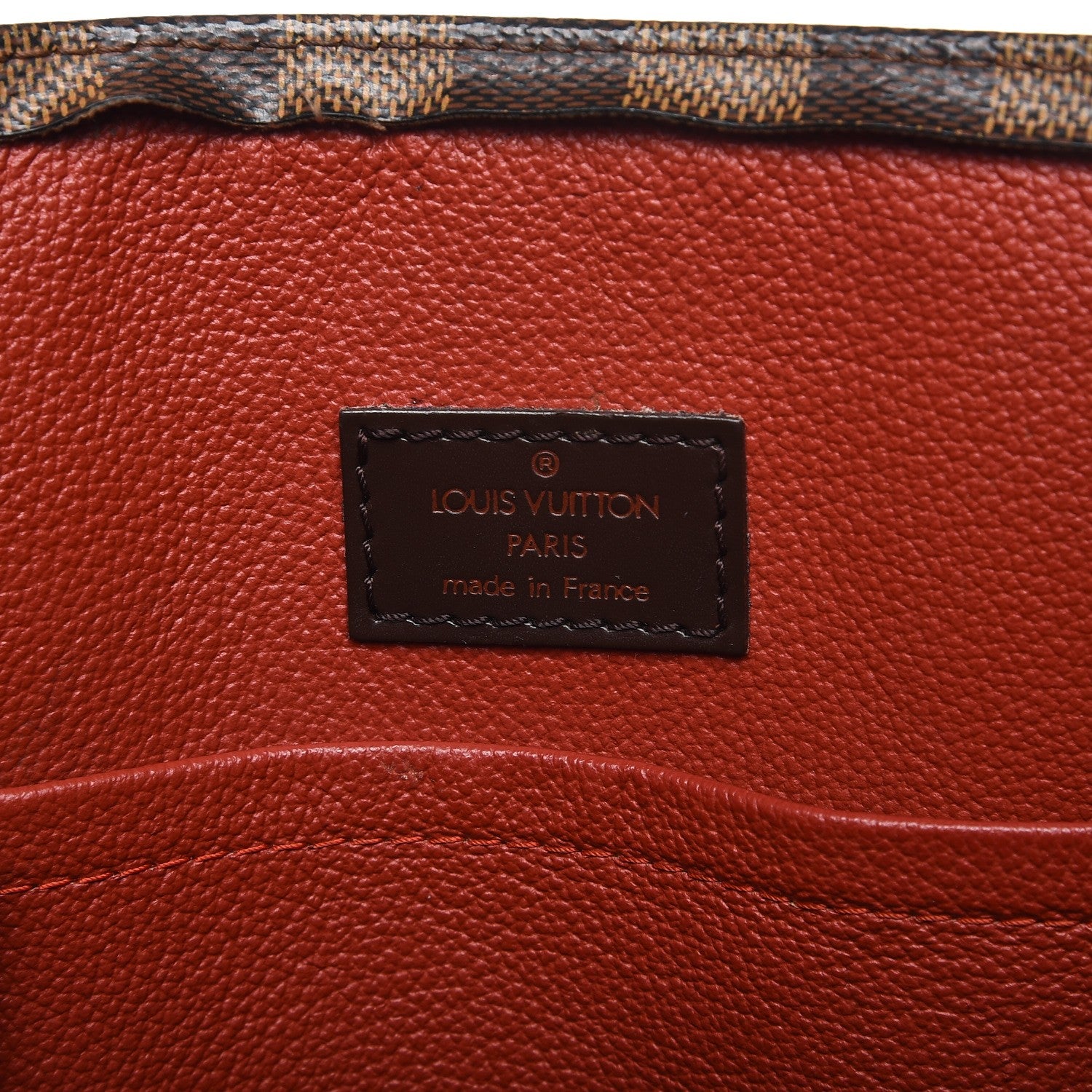 Louis Vuitton Damier Ebene Sac Plat 6 of 13