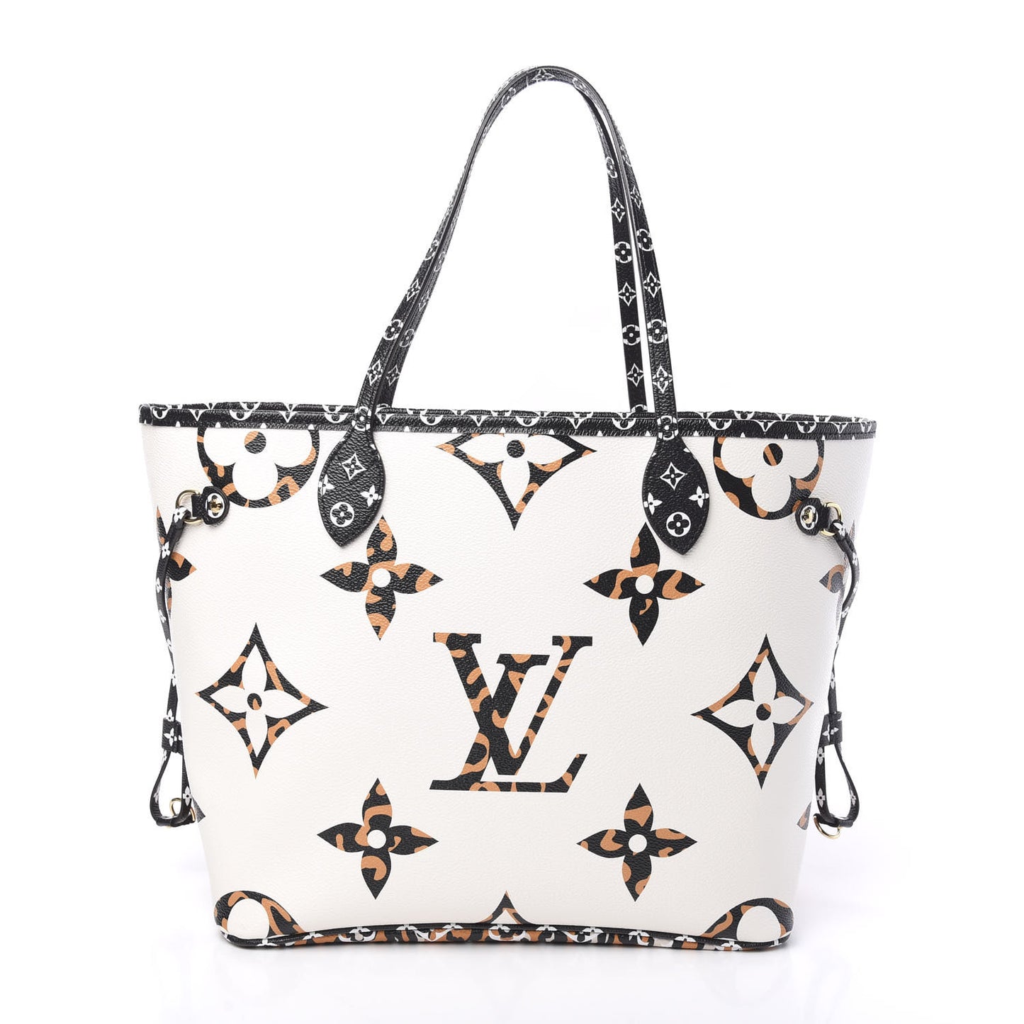 Monogram Giant Jungle Neverfull MM Ivory