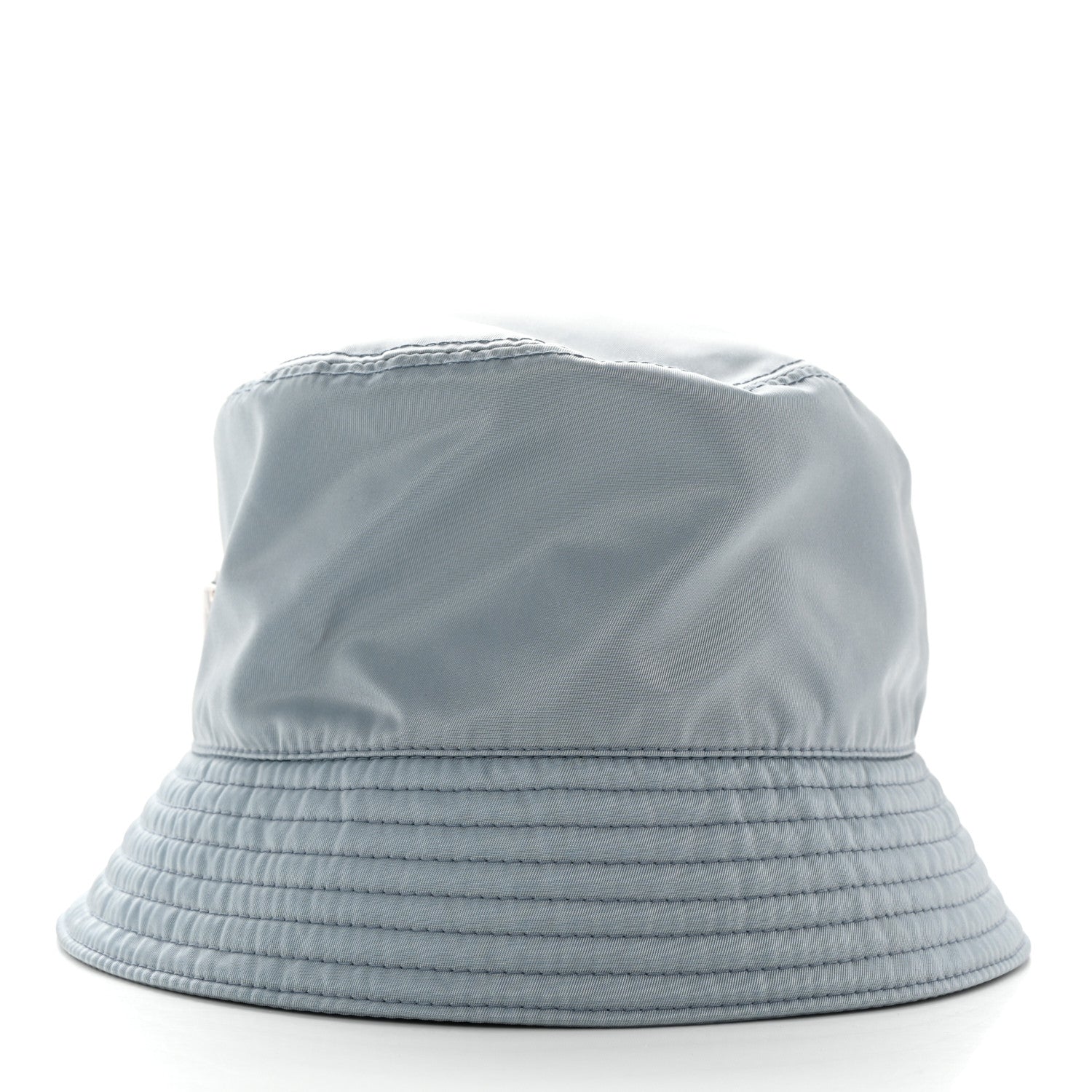 Prada Re-Nylon Metal Triangle Logo Womens Bucket Hat S Astrale 4 of 9