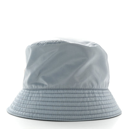 Prada Re-Nylon Metal Triangle Logo Womens Bucket Hat S Astrale 4 of 9