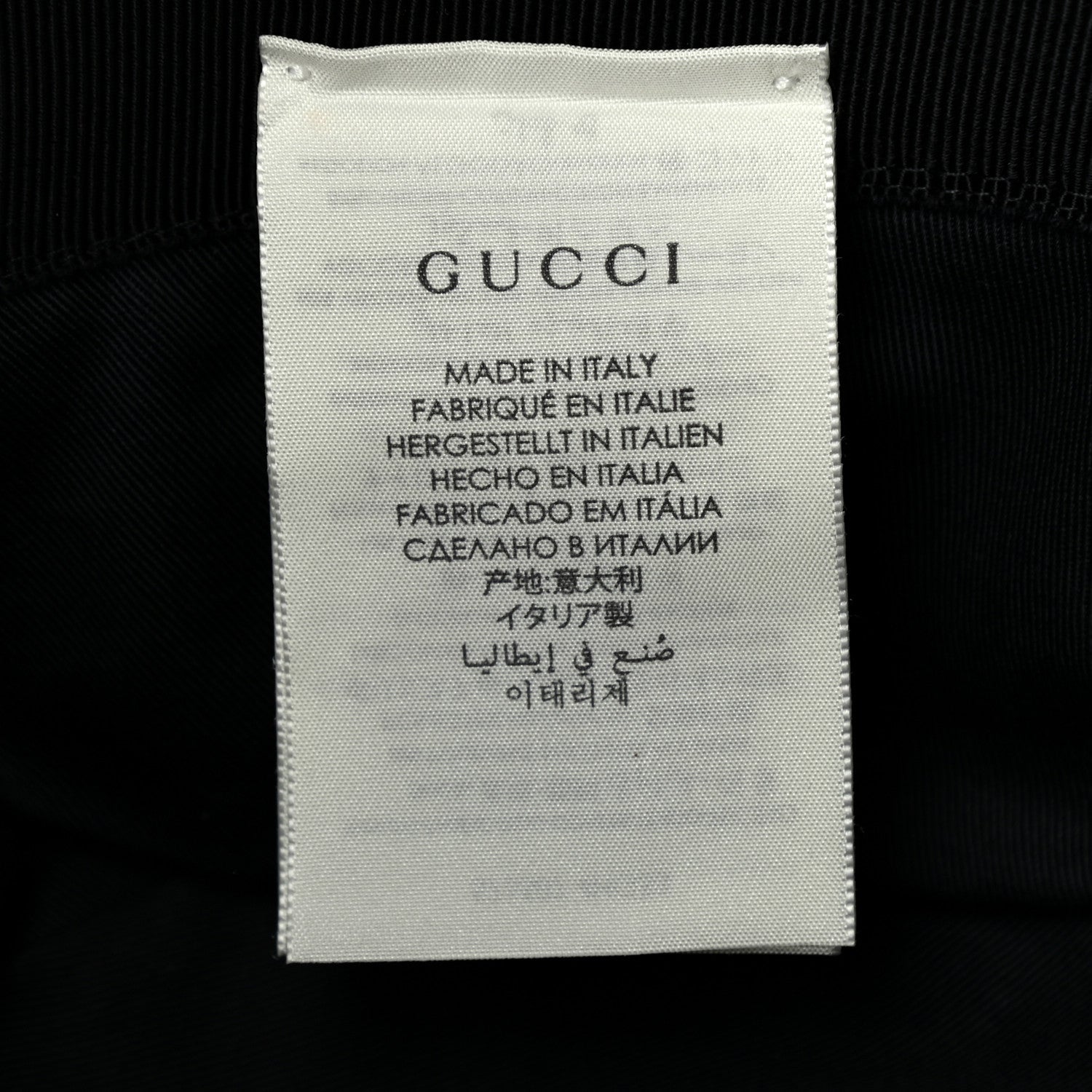 Gucci Monogram GG Canvas Fedora S Black 6 of 9