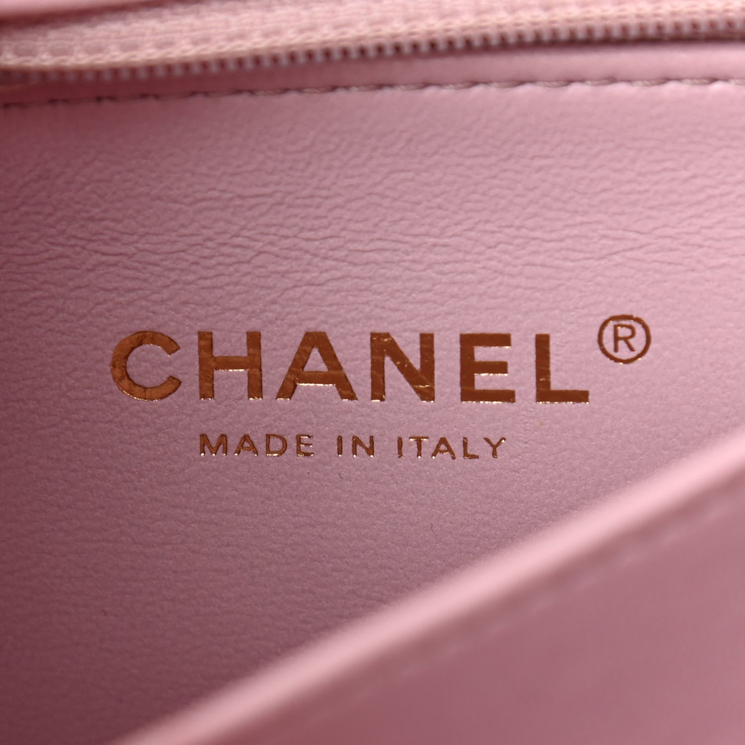 Chanel Crumpled Lambskin Quilted Small CC Links Top Handle Flap Light Pink 6 of 11