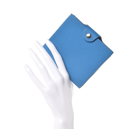 Hermes Togo Ulysse PM Notebook Cover Bleu Zanzibar 2 of 7