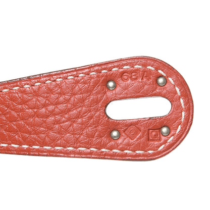 Hermes Taurillon Clemence Lindy 26 Kraft Sanguine 5 of 10