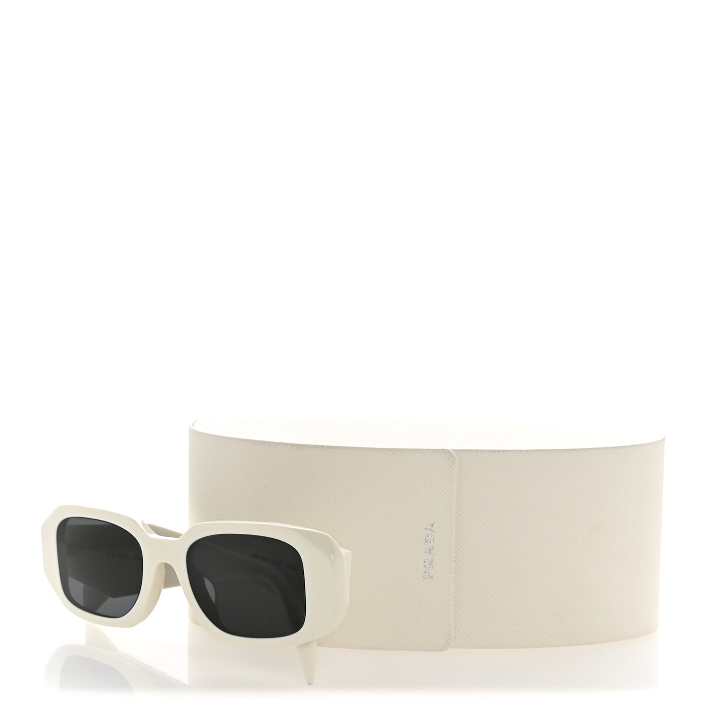 Acetate Symbole Sunglasses SPR 17W White