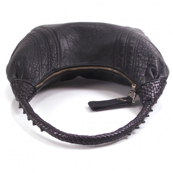 Fendi Nappa Nuvolata Spy Hobo Black 6 of 12