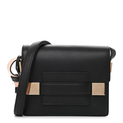 Delvaux Supple Calfskin Mini Madame Shoulder Bag Black 1 of 8