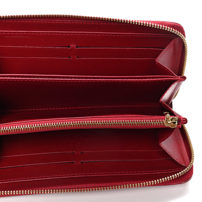 Louis Vuitton Vernis Zippy Wallet Pomme D'Amour 4 of 5
