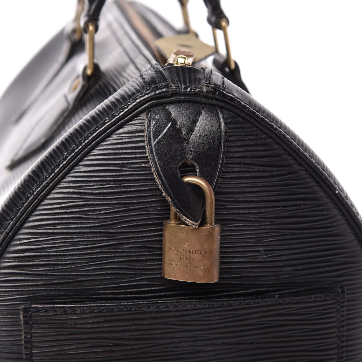 Louis Vuitton Epi Speedy 25 Black 11 of 11