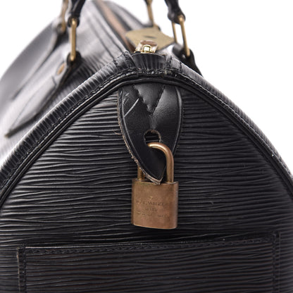 Louis Vuitton Epi Speedy 25 Black 11 of 11