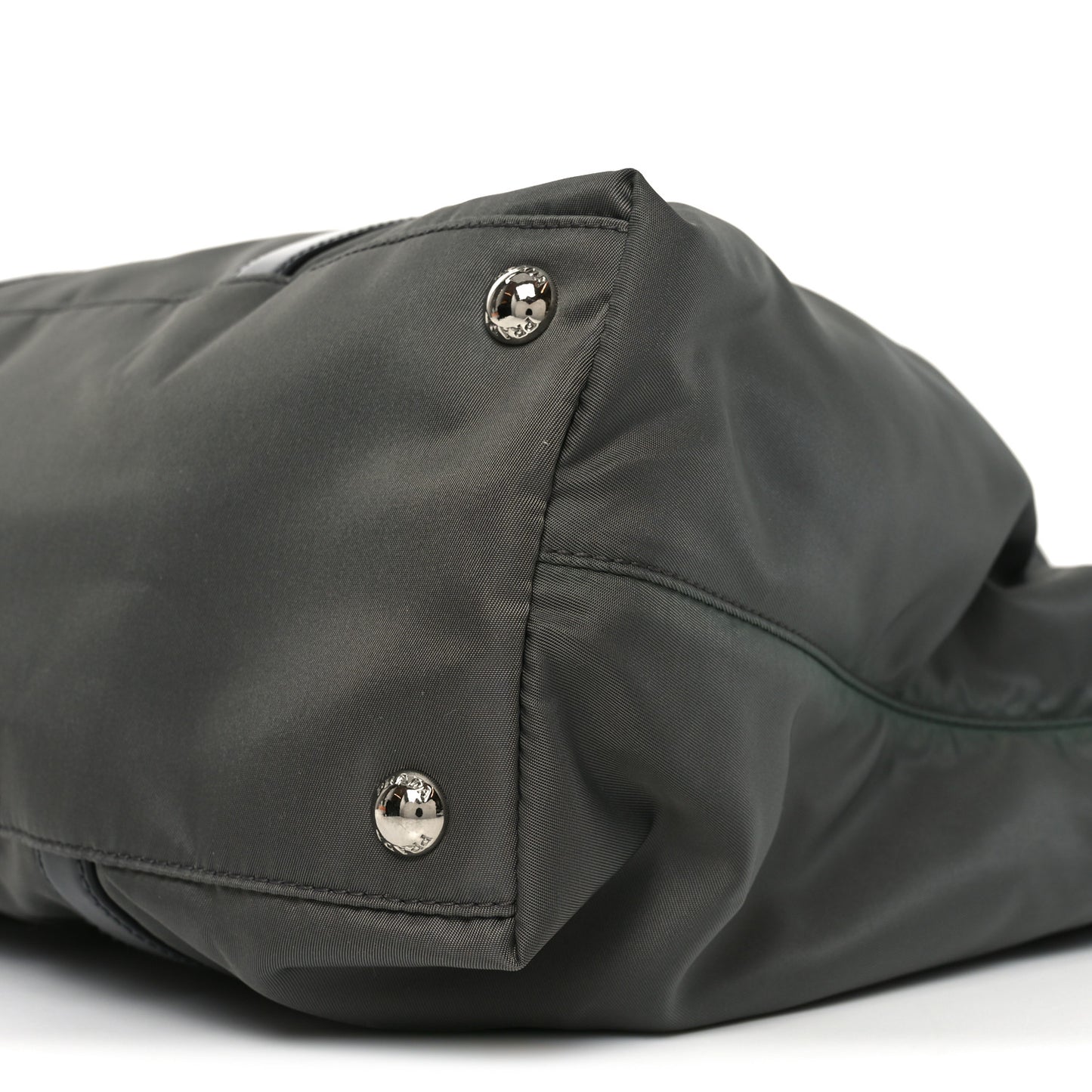 Tessuto Nylon Pocket Tote Grey
