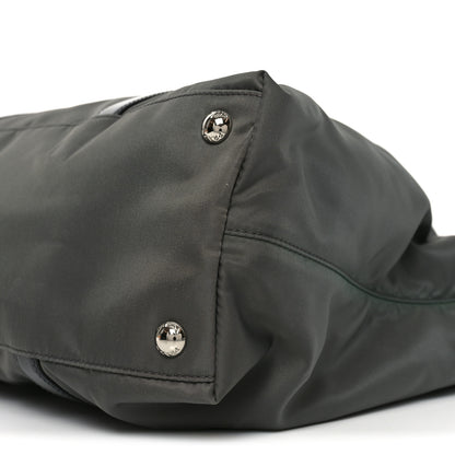 Prada Tessuto Nylon Pocket Tote Grey 9 of 9