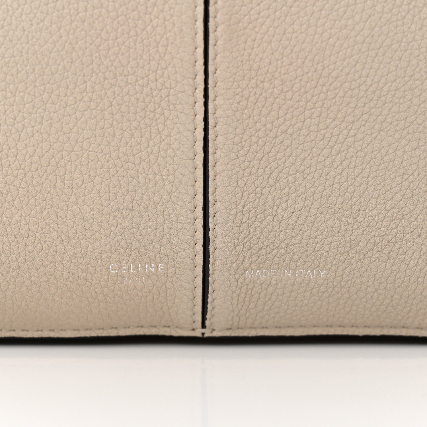 Celine Baby Grained Calfskin Medium Tri-Fold Bag Dune 7 of 12