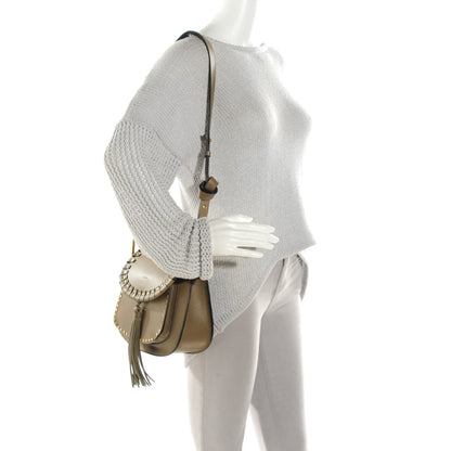 Chloe Calfskin Small Hudson Shoulder Bag Merino Grey 2 of 8