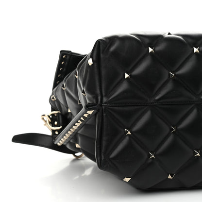 Valentino Garavani Nappa Large Candystud Top Handle Bag Black 8 of 9