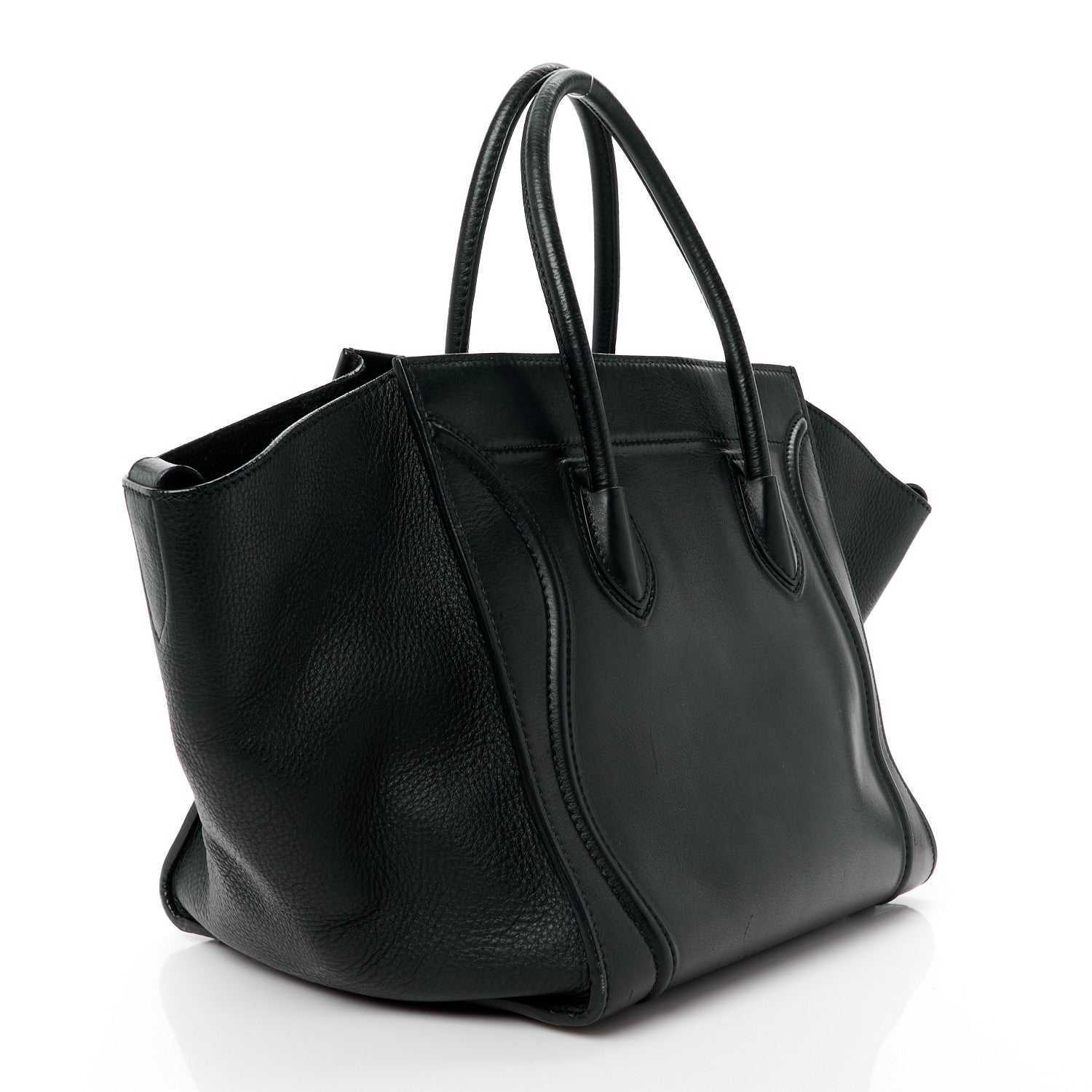 Celine Smooth Calfskin Medium Phantom Luggage Black 3 of 20