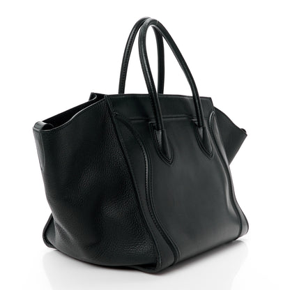 Celine Smooth Calfskin Medium Phantom Luggage Black 3 of 20