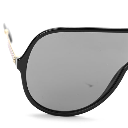 Gucci Acetate Aviator Sunglasses GG0119S/S Black 7 of 7