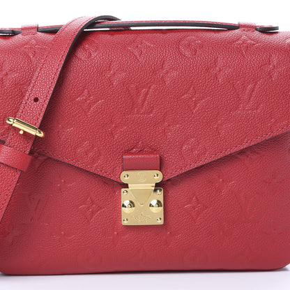 Louis Vuitton Empreinte Pochette Metis Scarlet 7 of 9