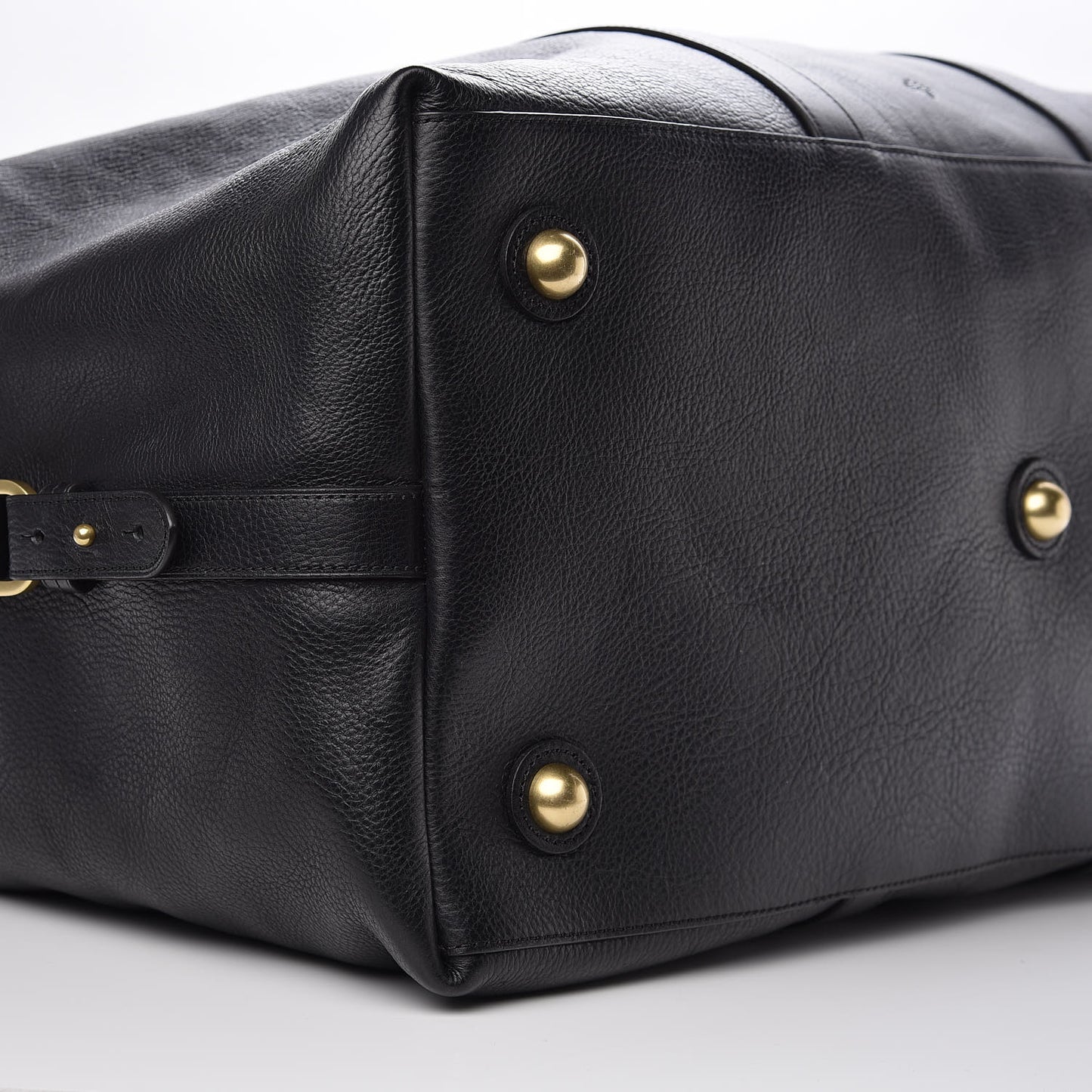 Natural Leather Clipper Black