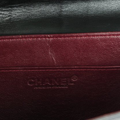Chanel Vertical Quilt Lambskin Accordion Flap Black 7 of 9