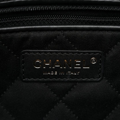 Chanel Shiny Calfskin Quilted Small Chanel 22 Black 8 of 12