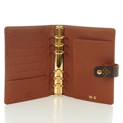 Louis Vuitton Monogram Medium Ring Agenda Cover 5 of 8