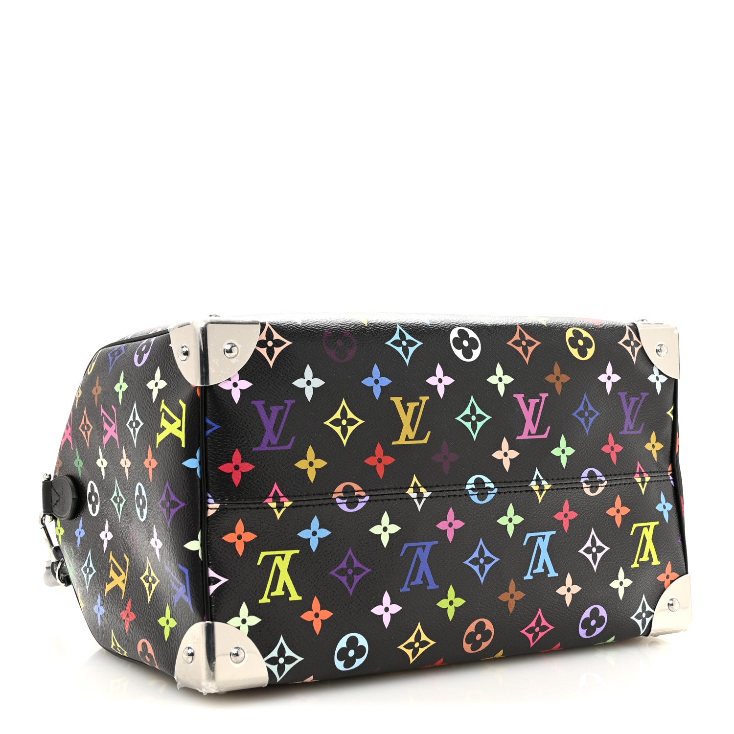Louis Vuitton LV X TM Monogram Multicolor Speedy Soft 30 Black 4 of 9