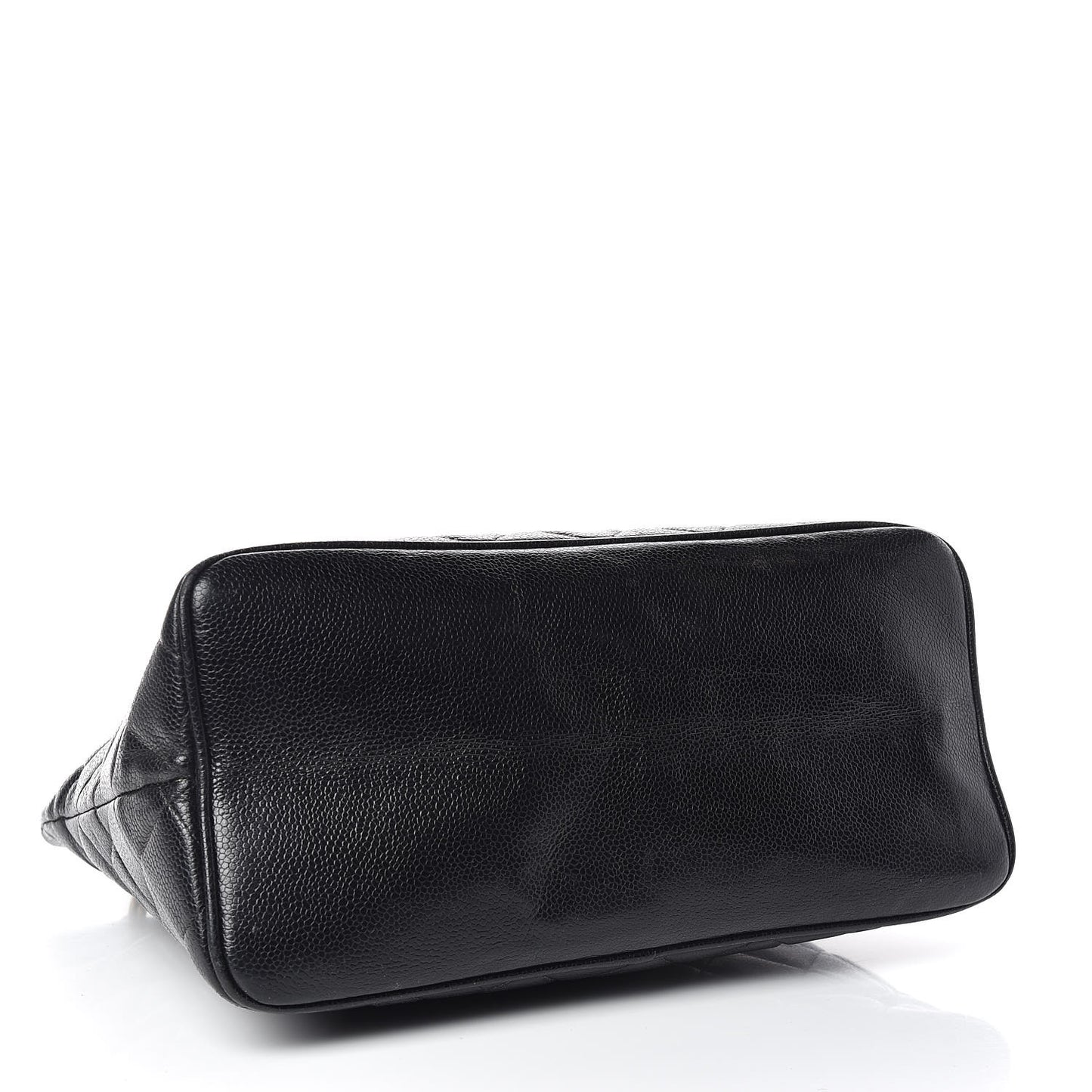 Caviar Quilted Medallion Tote Black