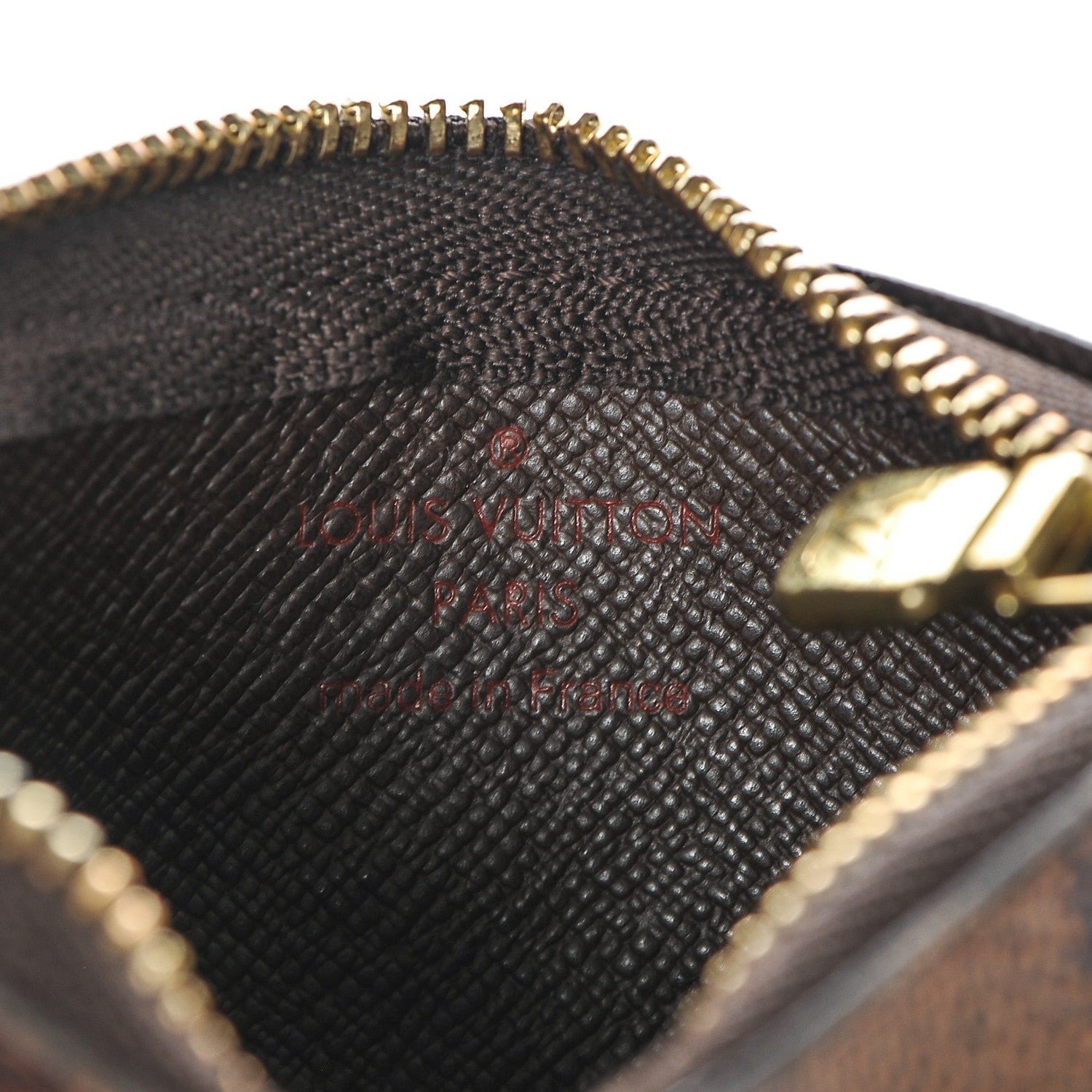 Louis Vuitton Damier Ebene Key Pouch 6 of 6