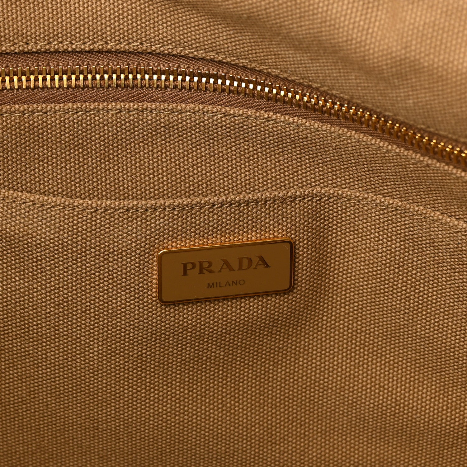 Prada Canapa Large Logo Tote Corda 5 of 10
