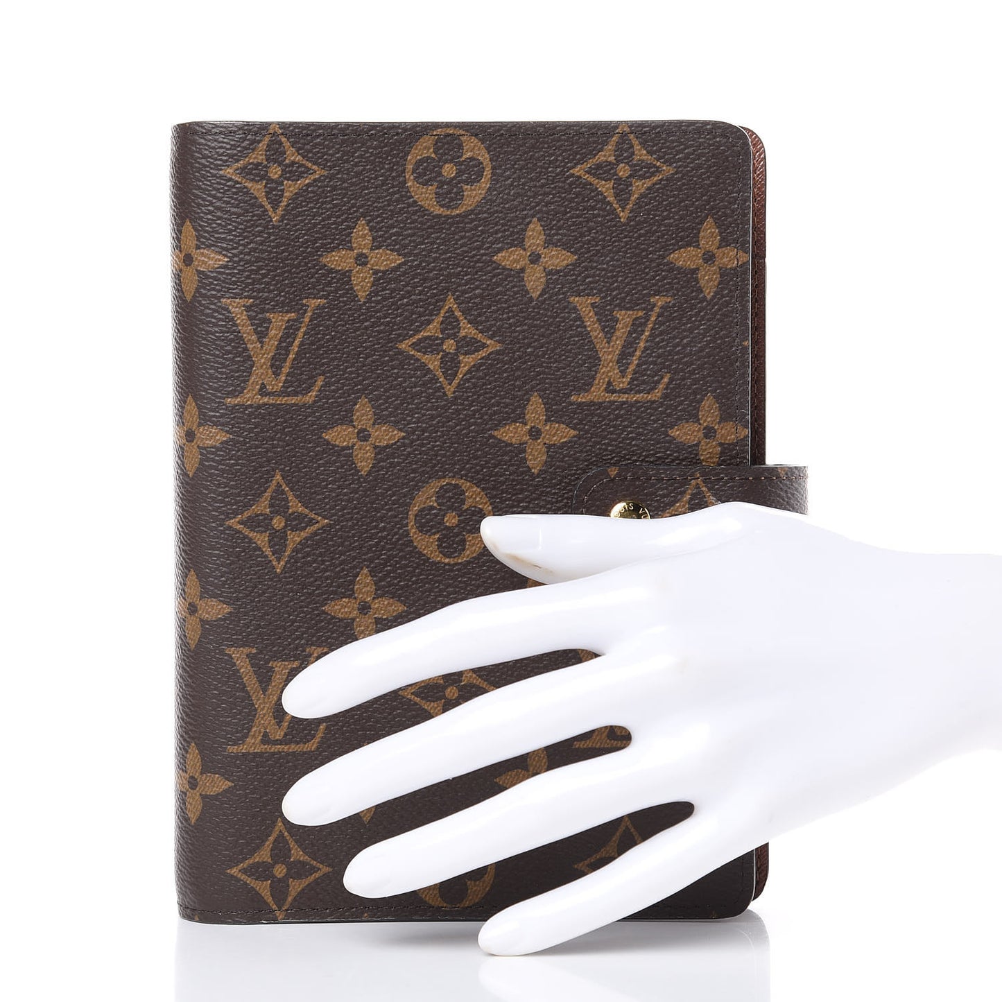 Monogram Medium Ring Agenda Cover