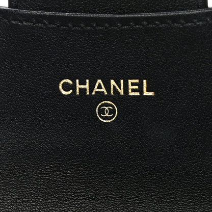 Chanel Aged Calfskin Quilted Reissue Flap Card Holder Wallet Black 6 of 12