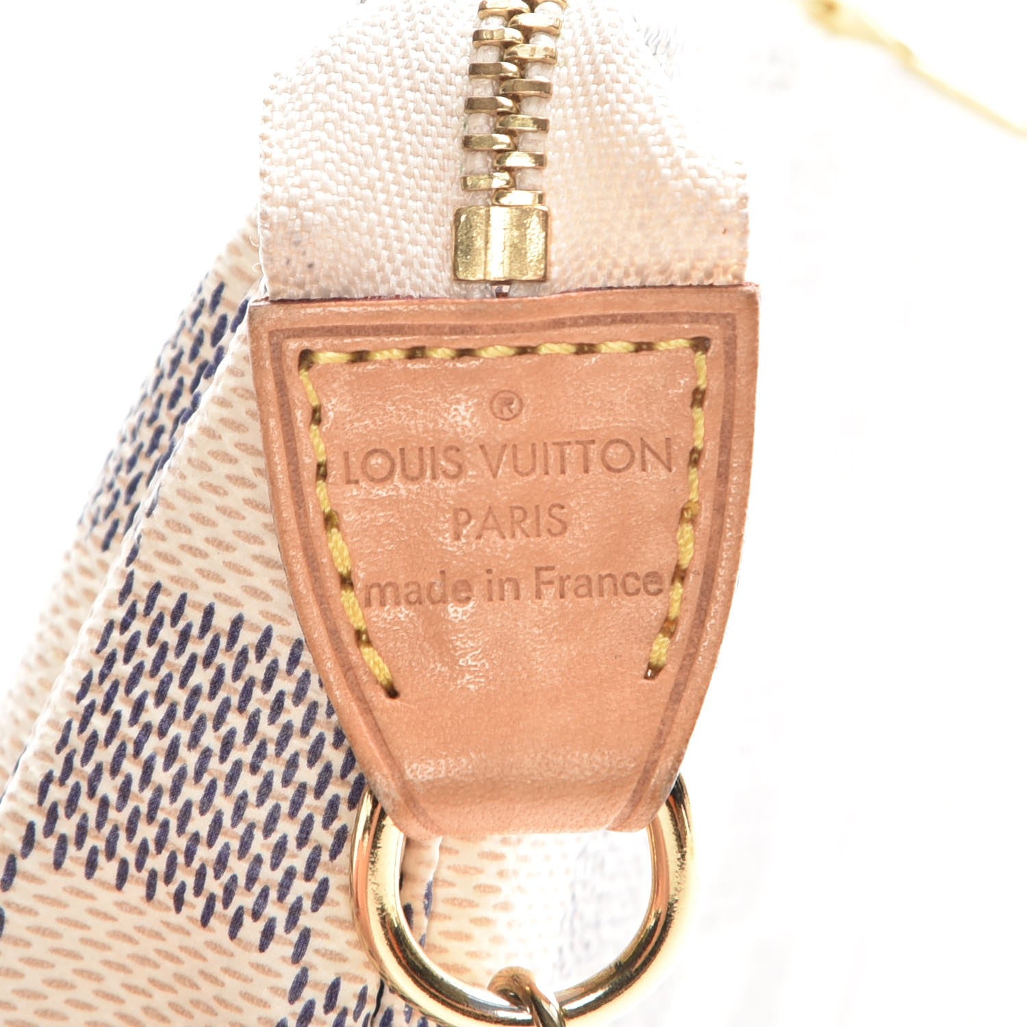 Louis Vuitton Damier Azur Mini Pochette Accessories 6 of 7