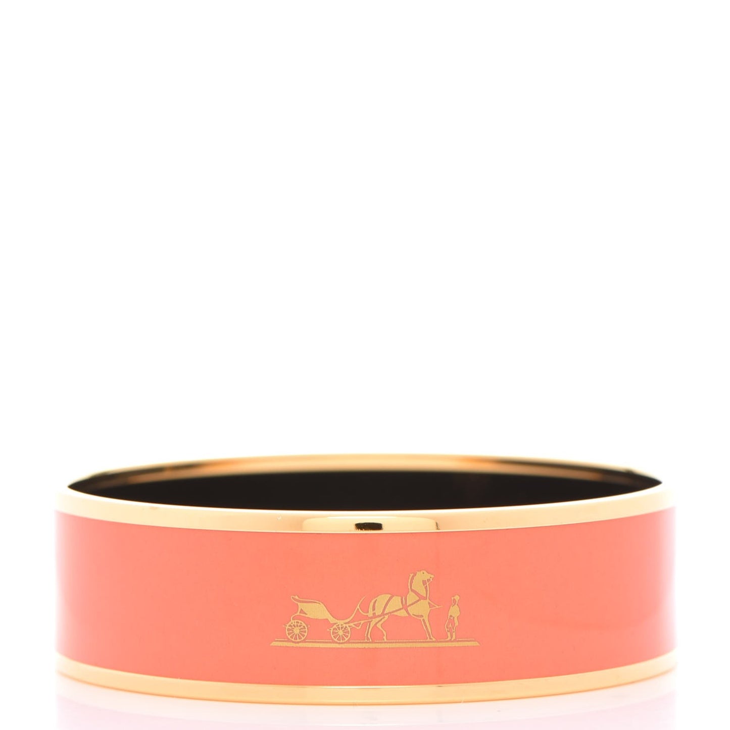Enamel Printed Caleche Wide Bracelet 62 Mango