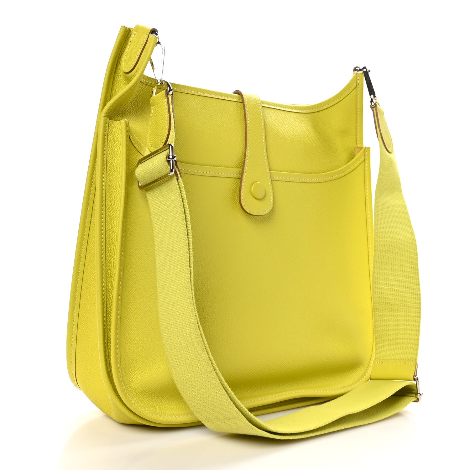 Hermes Epsom Evelyne III GM Lime 3 of 10