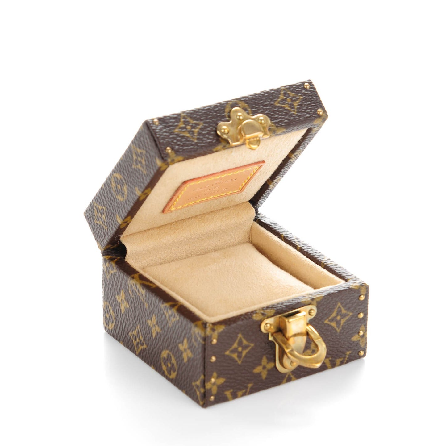 Monogram Ring Box Mini Trunk Case