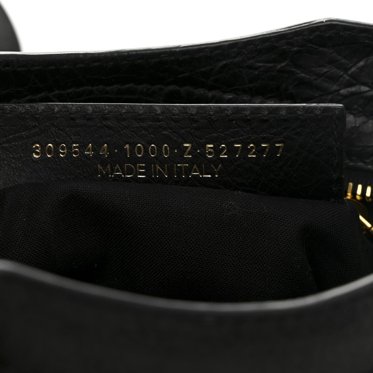 Agneau Giant 12 Gold Hardware Mini City Black