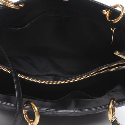 Chanel Caviar Grand Shopping Tote GST Black 5 of 7