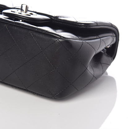 Chanel Lambskin Quilted Mini Square Flap Black 10 of 10